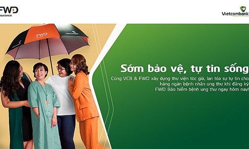 Vietcombank và FWD góp sức lan tỏa tinh thần “Sớm bảo vệ, Tự tin sống”